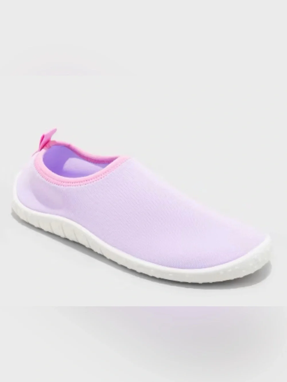 Cat & Jack Kids Slip-On Water Shoes in Lavender and Pink